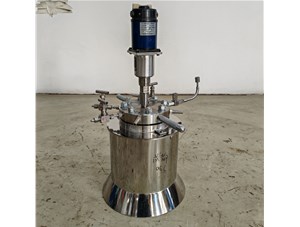 0.5L不銹鋼電加熱反應釜已完工發(fā)往成都